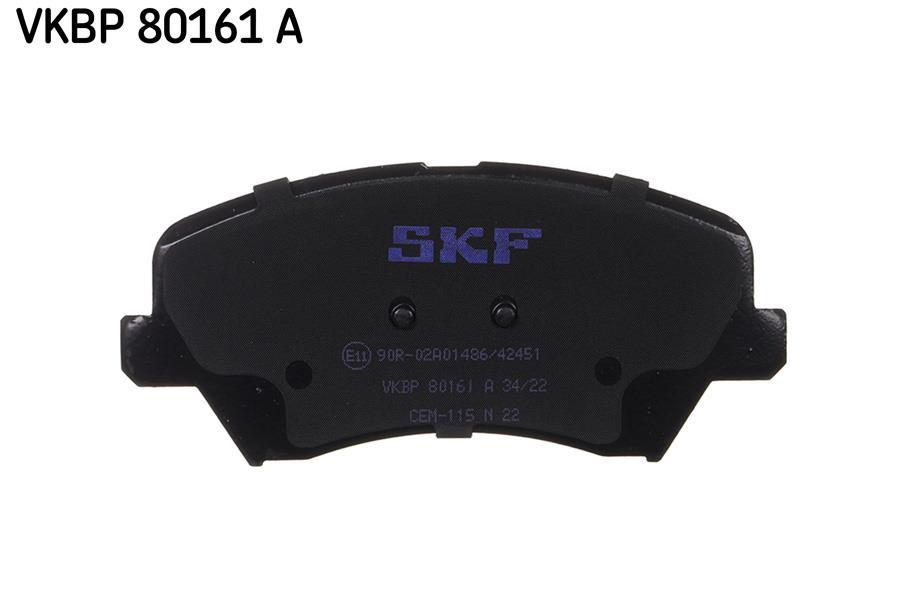 Jogo de 4 pastilhas de travão SKF ref. VKBP 80161 A